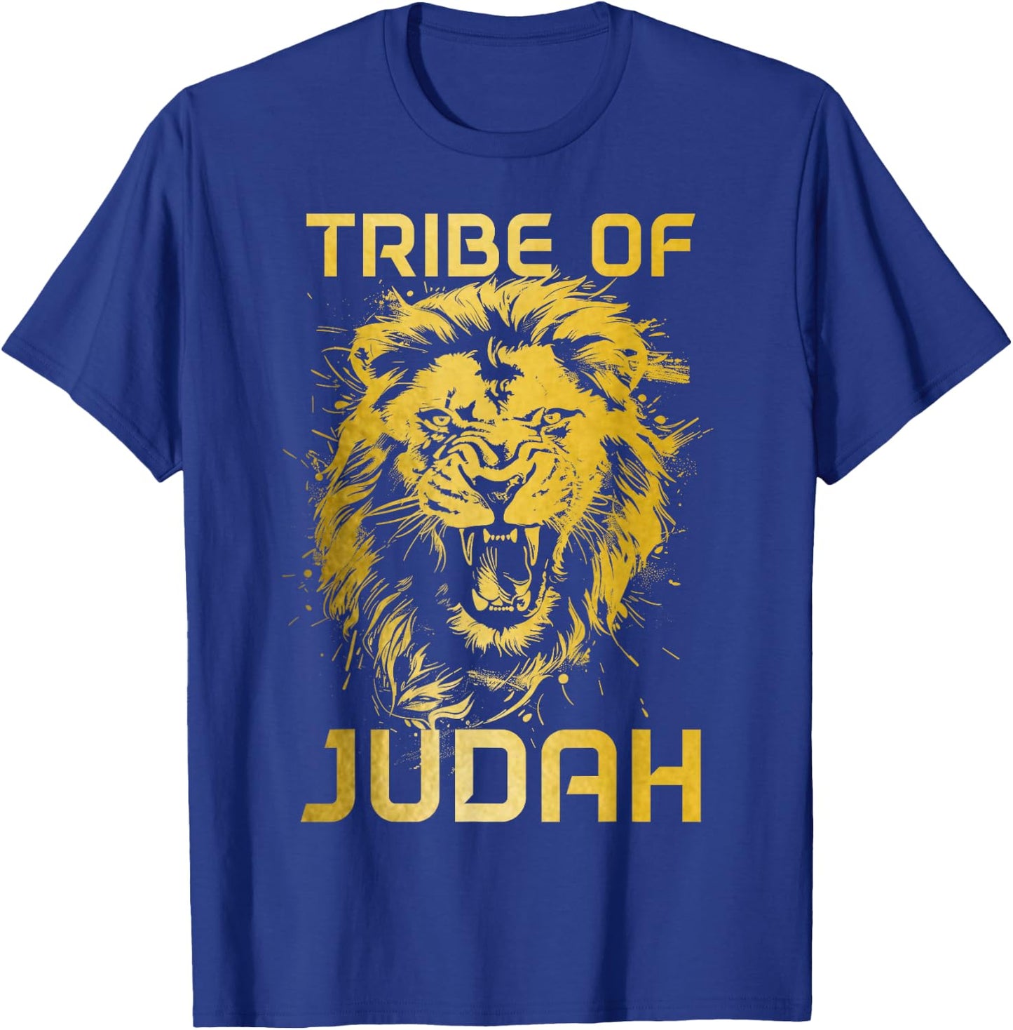 Lion Of Judah Tribe Hebrew Israelite Christian Jewish YHWH T-Shirt - T-Shirt | Royal