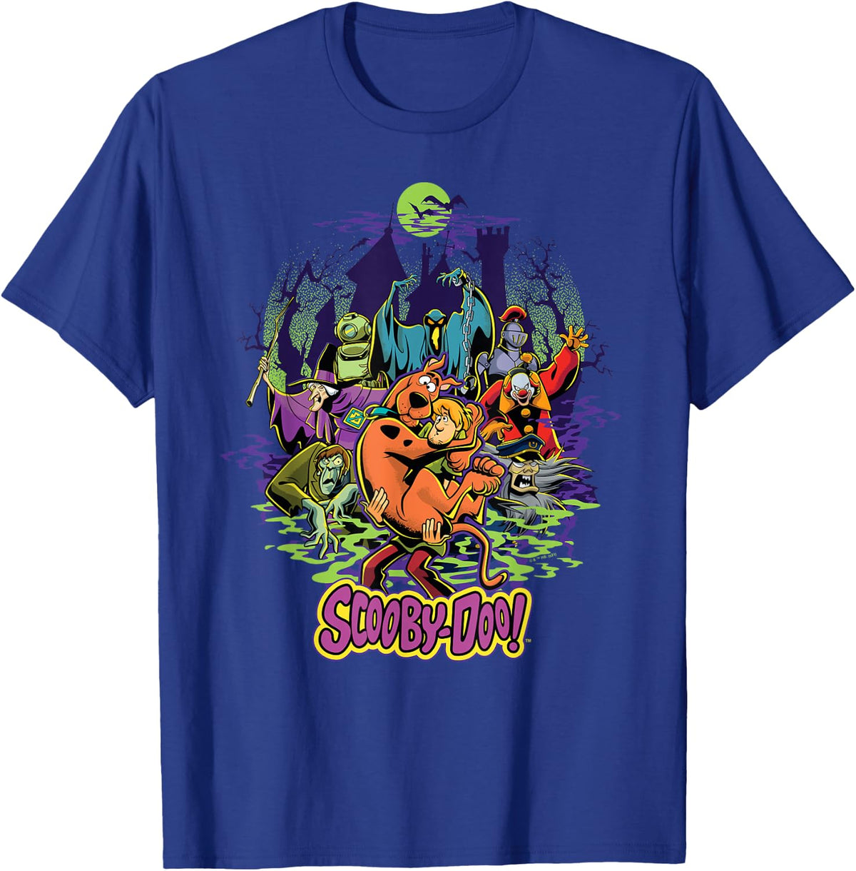 Scooby-Doo and Shaggy Chased by Monsters T-Shirt - T-Shirt | Royal