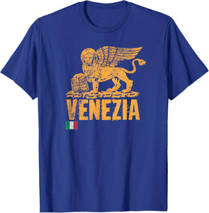 Venezia Leone San Marco Italian lion Venice Italy Italy T-Shirt - T-Shirt | Royal