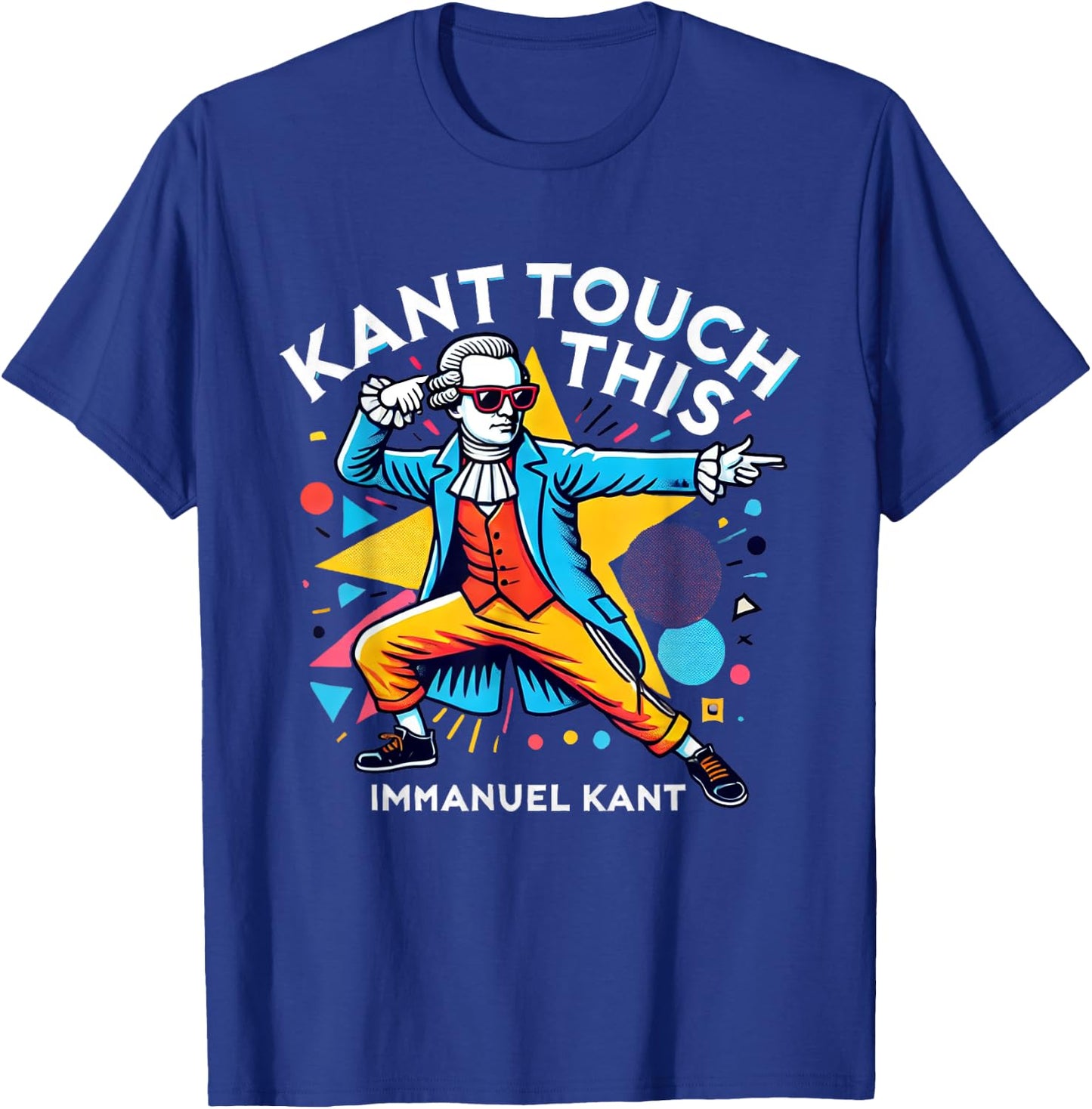 Philosophy Gifts for Students Immanuel Kant Funny Philosophy T-Shirt - T-Shirt | Royal