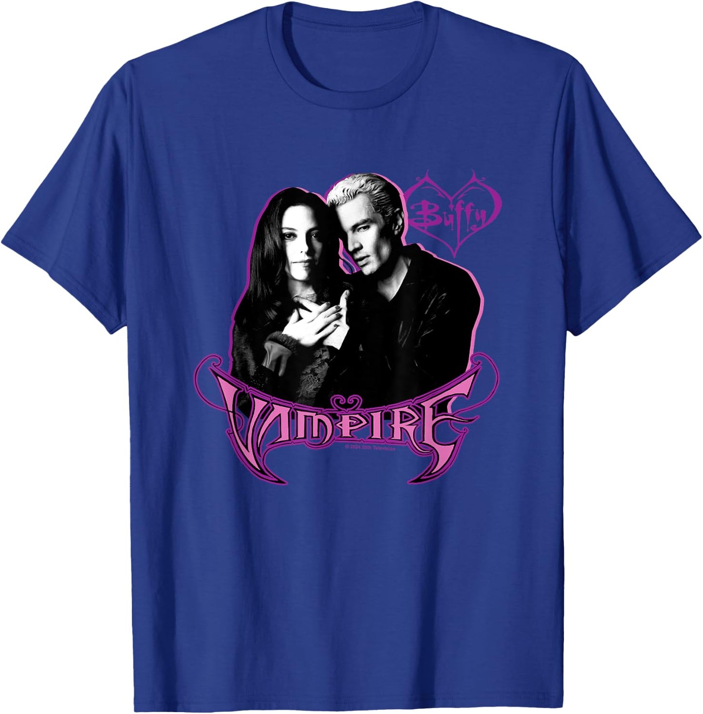 Buffy The Vampire Slayer Spike & Drusilla Nouveau Portrait T-Shirt - T-Shirt | Royal