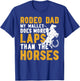 Rodeo Dad Funny Father Of A Rodeo Rider Dad T-Shirt - T-Shirt | Royal