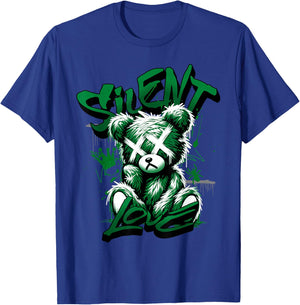Silent Love Lucky Green 5s Matching Women T-Shirt - T-Shirt | Royal