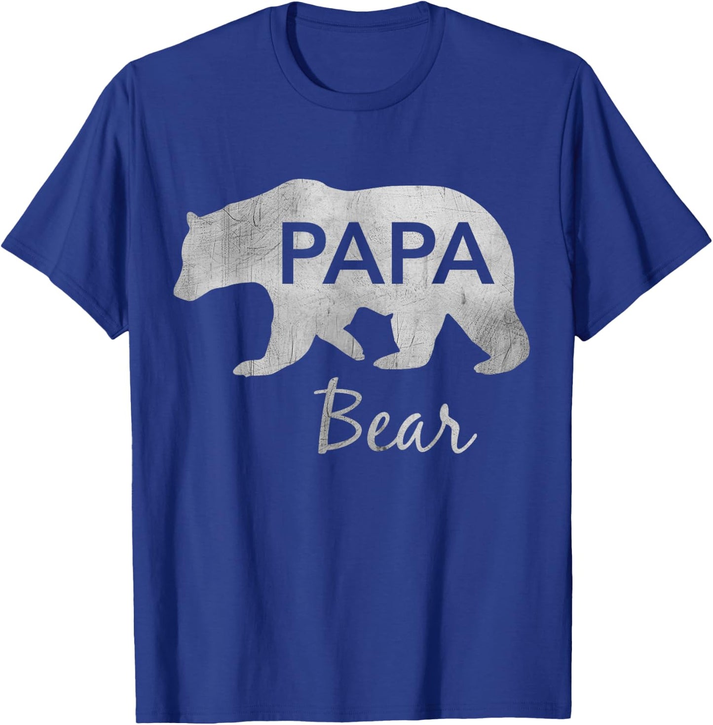 Papa Bear Great Gift Dad, Father, Grandpa T-Shirt - T-Shirt | Royal