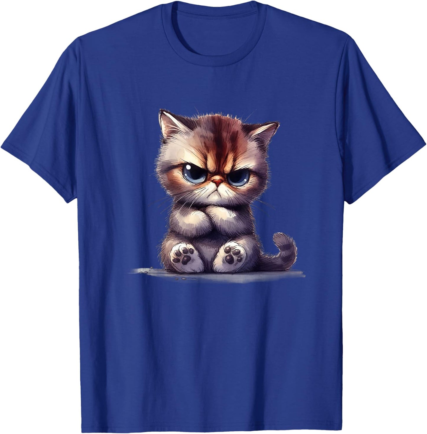 Funny Animals Grumpy Cats T-Shirt - T-Shirt | Royal