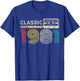 Classic 1981 Vintage 1981 Cassette Tape Men Women Birthday T-Shirt - T-Shirt | Royal