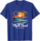 Family Vacation Retro Sunset South Carolina Myrtle Beach T-Shirt - T-Shirt | Royal
