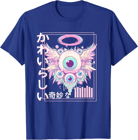 Biblically Accurate Angel Goth Pastel Weirdcore Aesthetic T-Shirt - T-Shirt | Royal