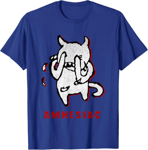 Classic Crying Awesome Music 80s 90s Radio Outfits Amnesiac T-Shirt - T-Shirt | Royal