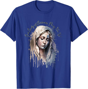 Our Lady of Sorrows, Pray for Us! T-Shirt - T-Shirt | Royal