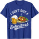 I Don't Give A Schnitzel German Beer Wurst Funny Oktoberfest T-Shirt - T-Shirt | Royal