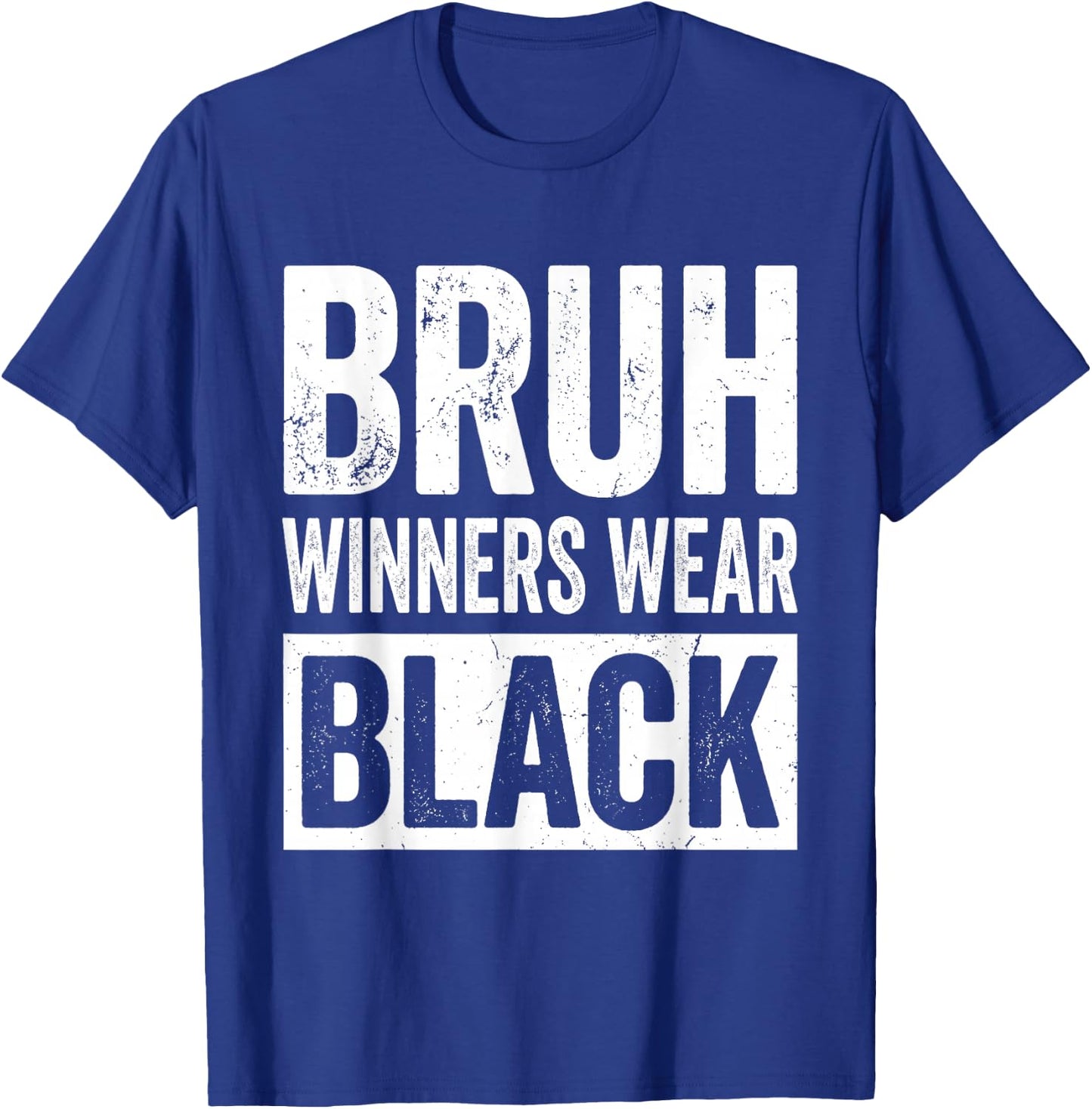Black Field Day Team Spirit Bruh Winners Wear Black T-Shirt - T-Shirt | Royal