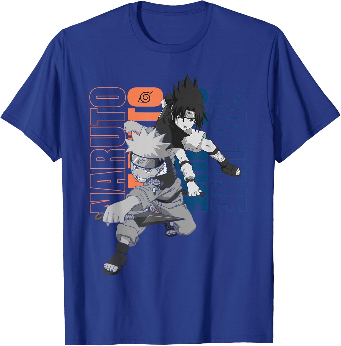 Naruto Kakashi & Sasuke T-Shirt - T-Shirt | Royal