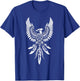 Thunderbird Native American Tribal Art T-Shirt - T-Shirt | Royal