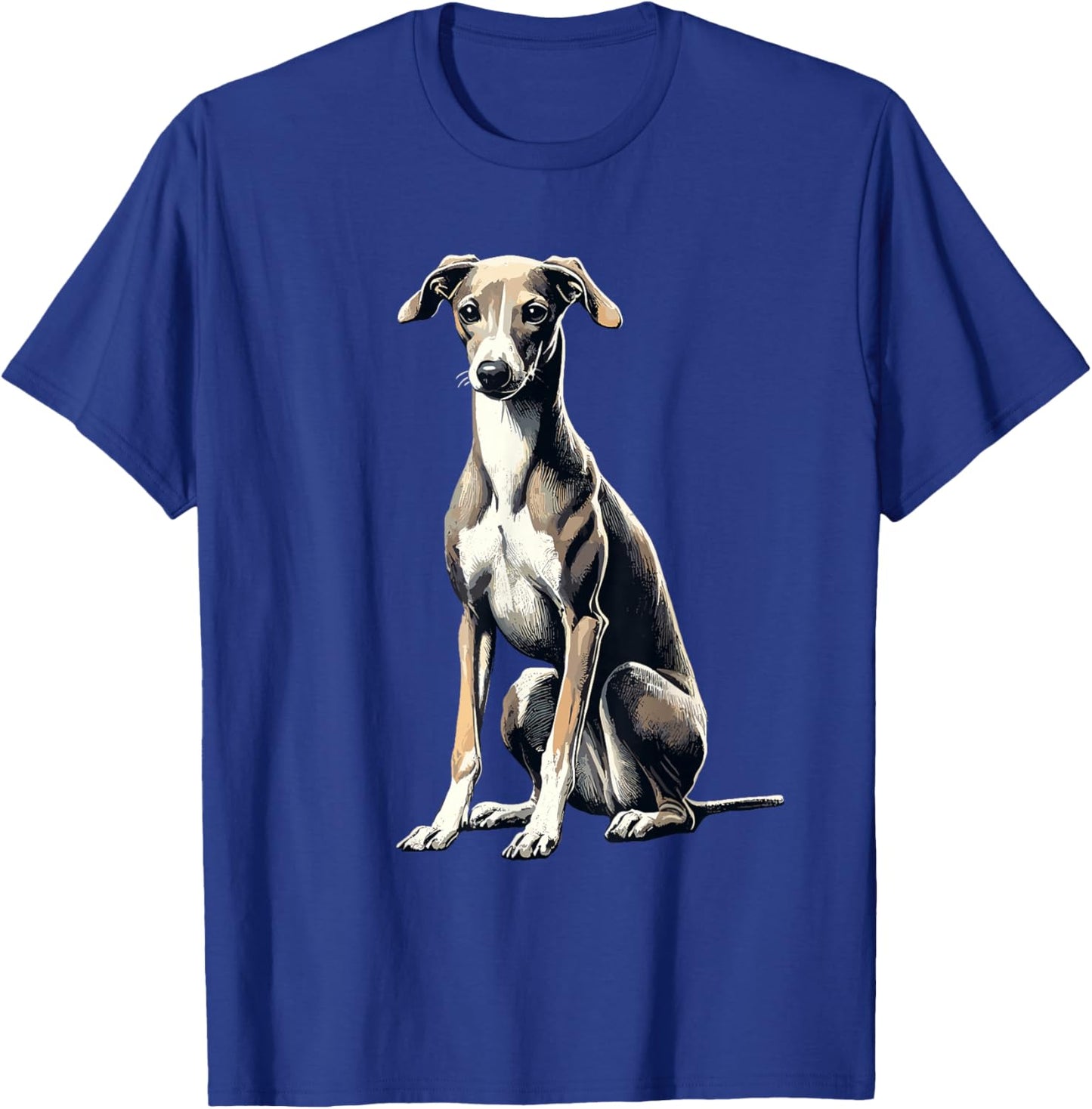 Italian Greyhound Italian Sighthound Iggy T-Shirt - T-Shirt | Royal