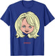 Chucky Tiffany Big Face Portrait T-Shirt - T-Shirt | Royal