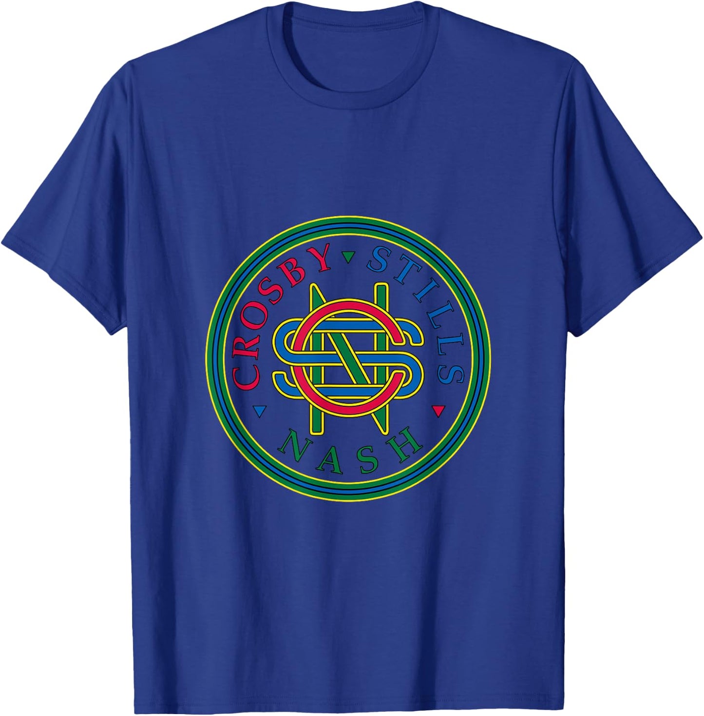 Crosby Stills & Nash - Csn Logo T-Shirt - T-Shirt | Royal