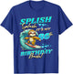 Splish Splash 60th Birthday Bash Sloth Surfing 60 Years Old T-Shirt - T-Shirt | Royal