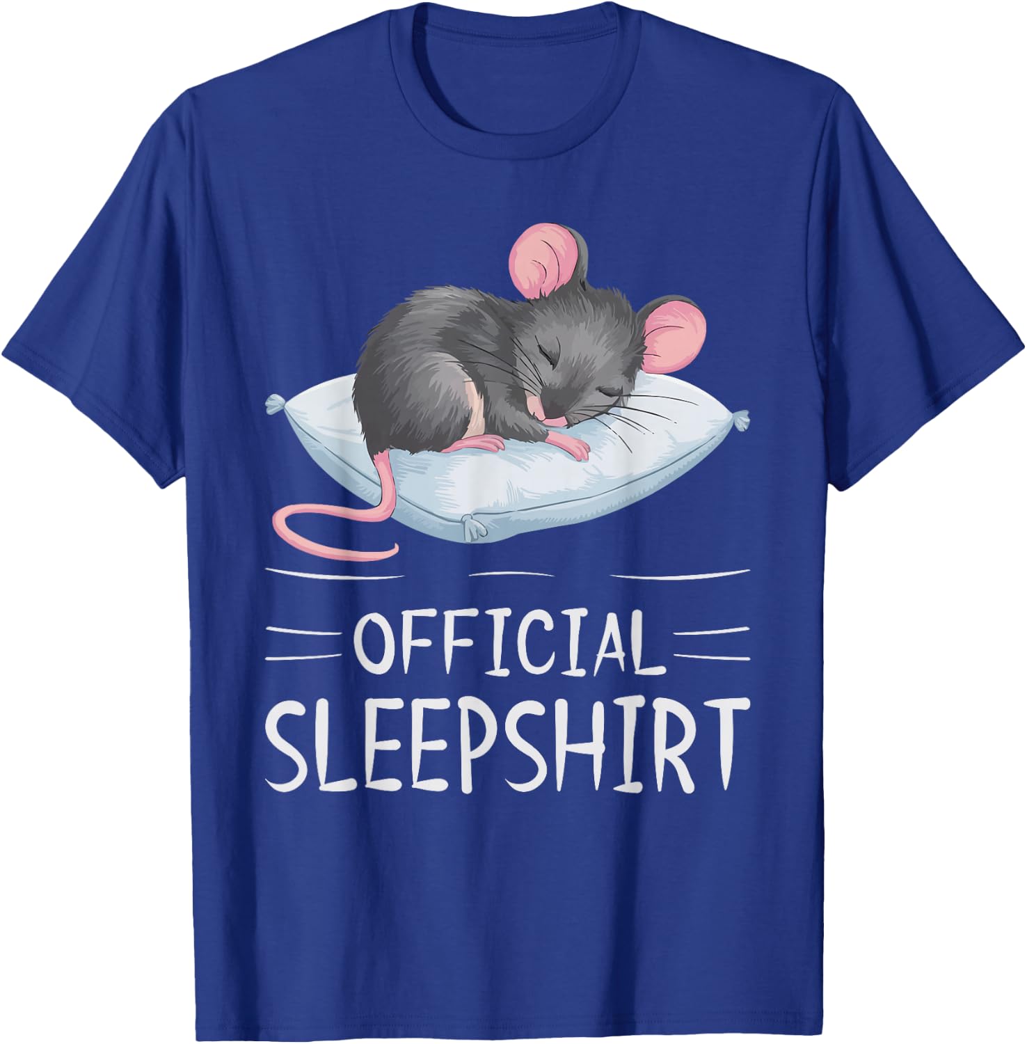 Mouse Official Sleepshirt Sleeping Mouses T-Shirt - T-Shirt | Royal