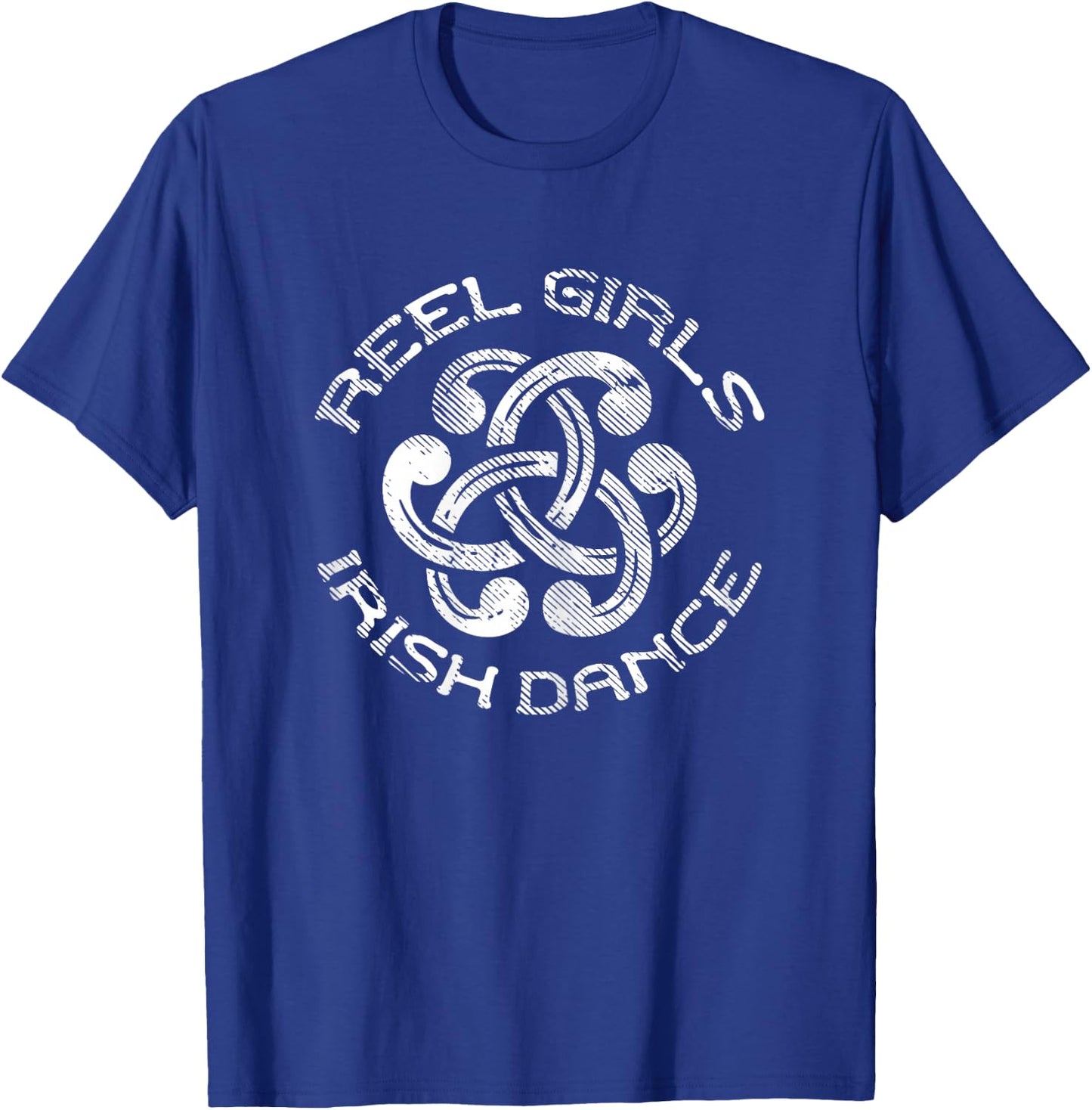 Reel Girls Irish Dance St Patricks Day Ceili Dancer Girl T-Shirt - T-Shirt | Royal