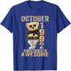 October 32th Birthday Men Women 1992 Awesome Teddy Bear T-Shirt - T-Shirt | Royal