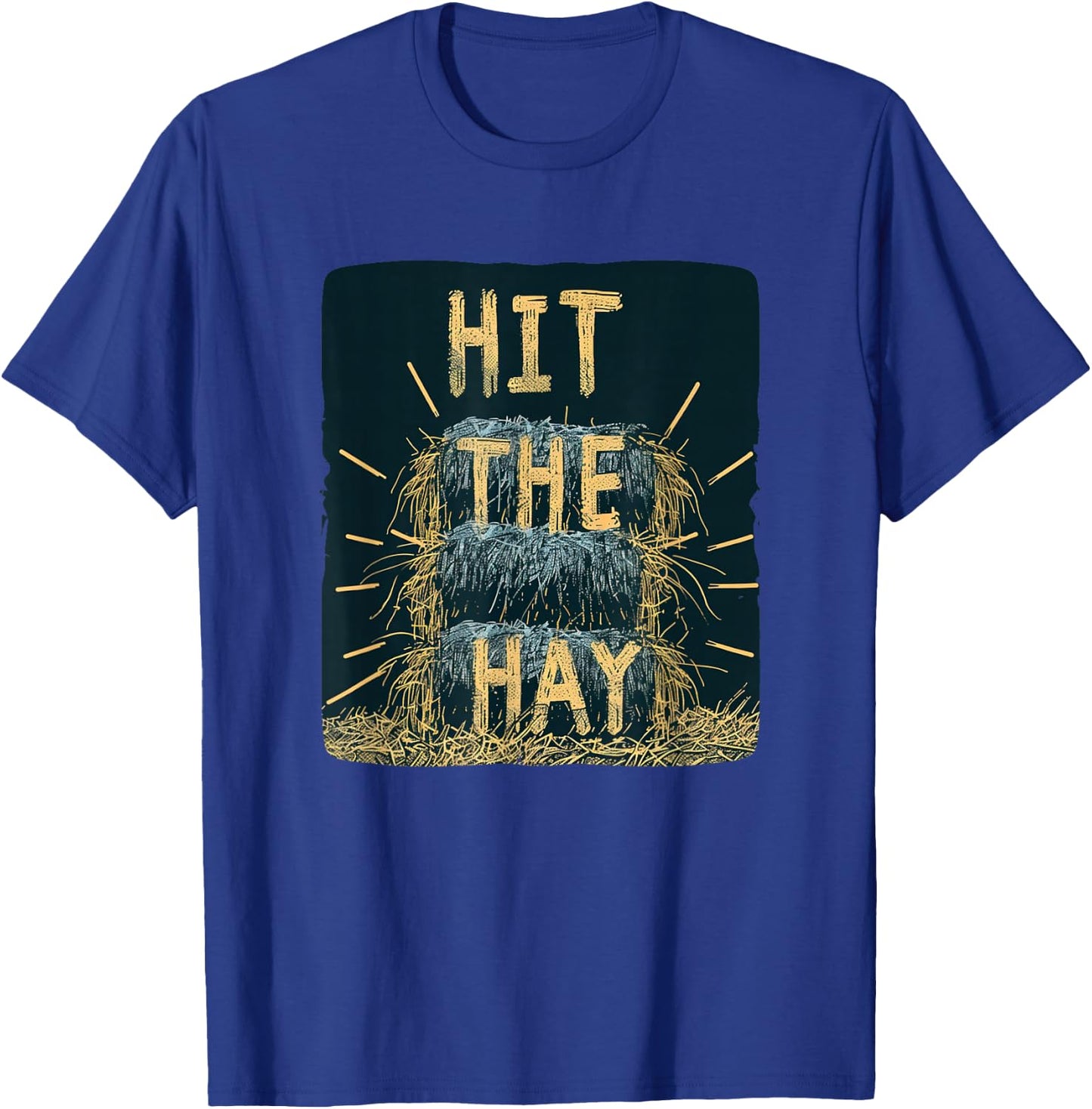 Hit the Hay Statement Costume for Boys and Girls T-Shirt - T-Shirt | Royal