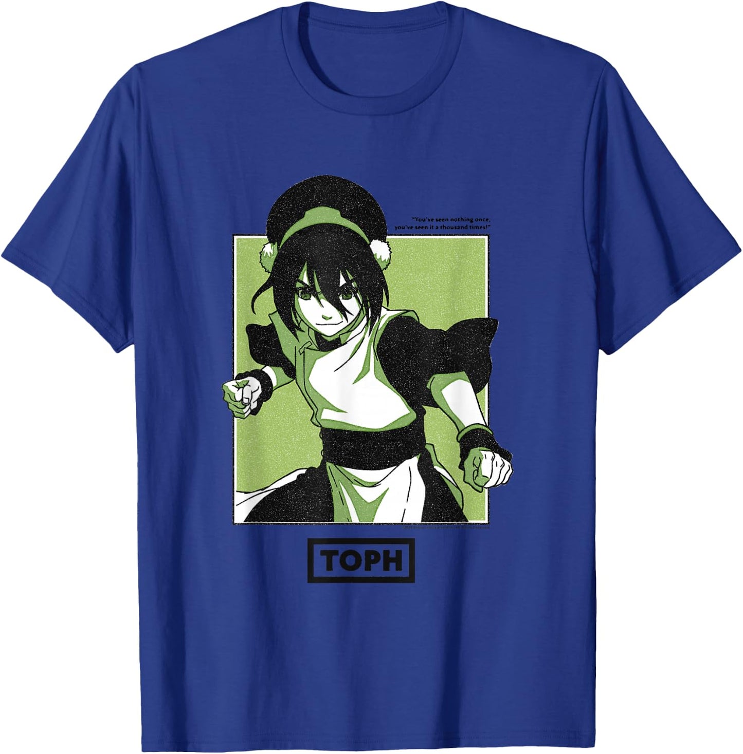 Toph Beifong Earthbending Master T-Shirt - T-Shirt | Royal