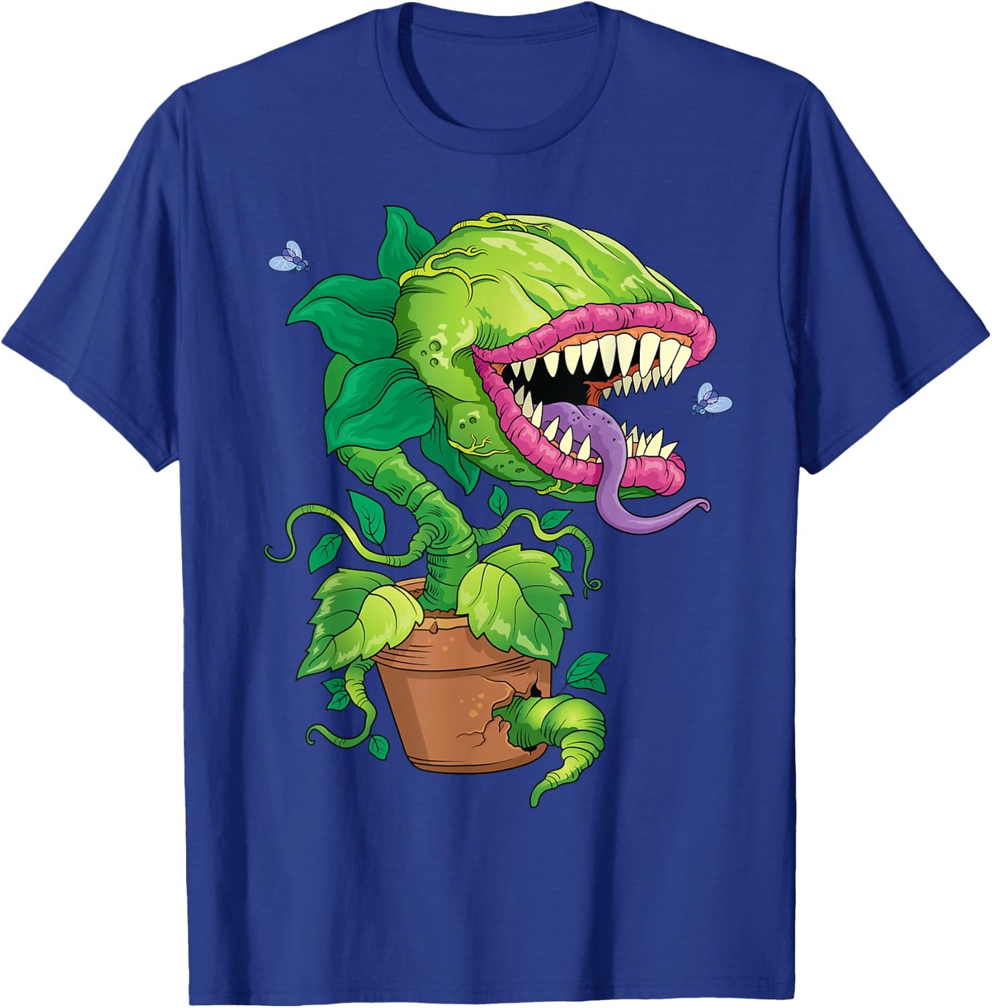 Venus Flytrap Monster Carnivorous Plant Carnivore Flower T-Shirt - T-Shirt | Royal