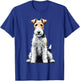 Wire Fox Terrier T-Shirt - T-Shirt | Royal