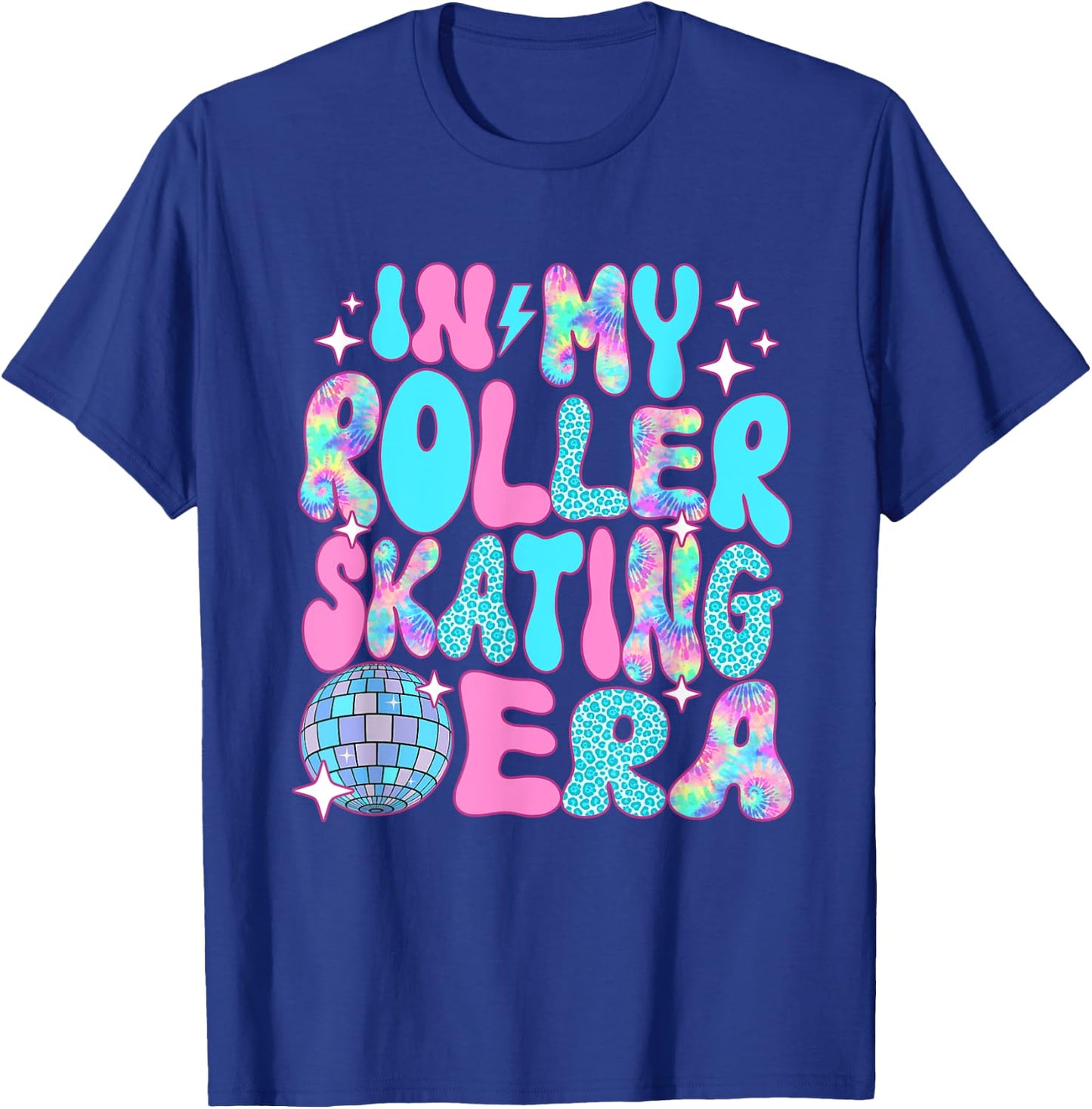 Disco In My Roller Skating Era T-Shirt - T-Shirt | Royal