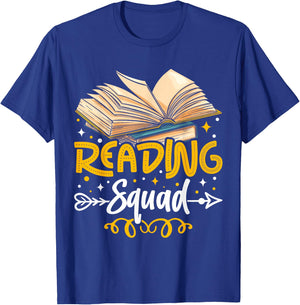 Reading Squad T-Shirt - T-Shirt | Royal