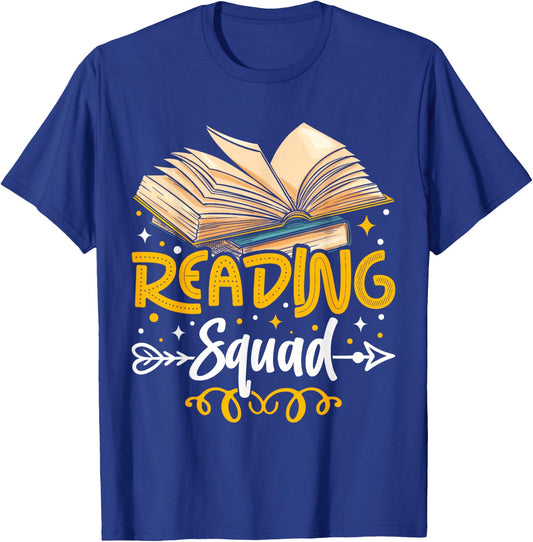 Reading Squad T-Shirt - T-Shirt | Royal