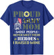 Proud Army Mom Most People Never Meet Their Heroes Army Mom T-Shirt - T-Shirt | Royal