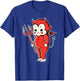 Kewpie Baby Devil Traditional Flash T-Shirt - T-Shirt | Royal