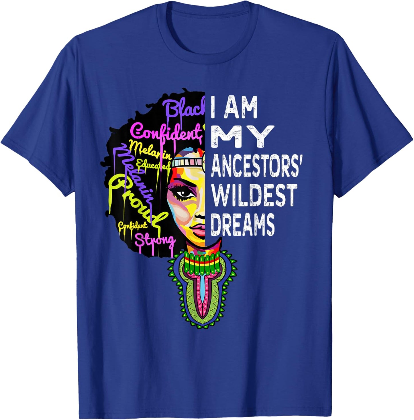 Juneteenth Women - Black History Month T-Shirt - T-Shirt | Royal