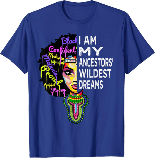 Juneteenth Women - Black History Month T-Shirt - T-Shirt | Royal