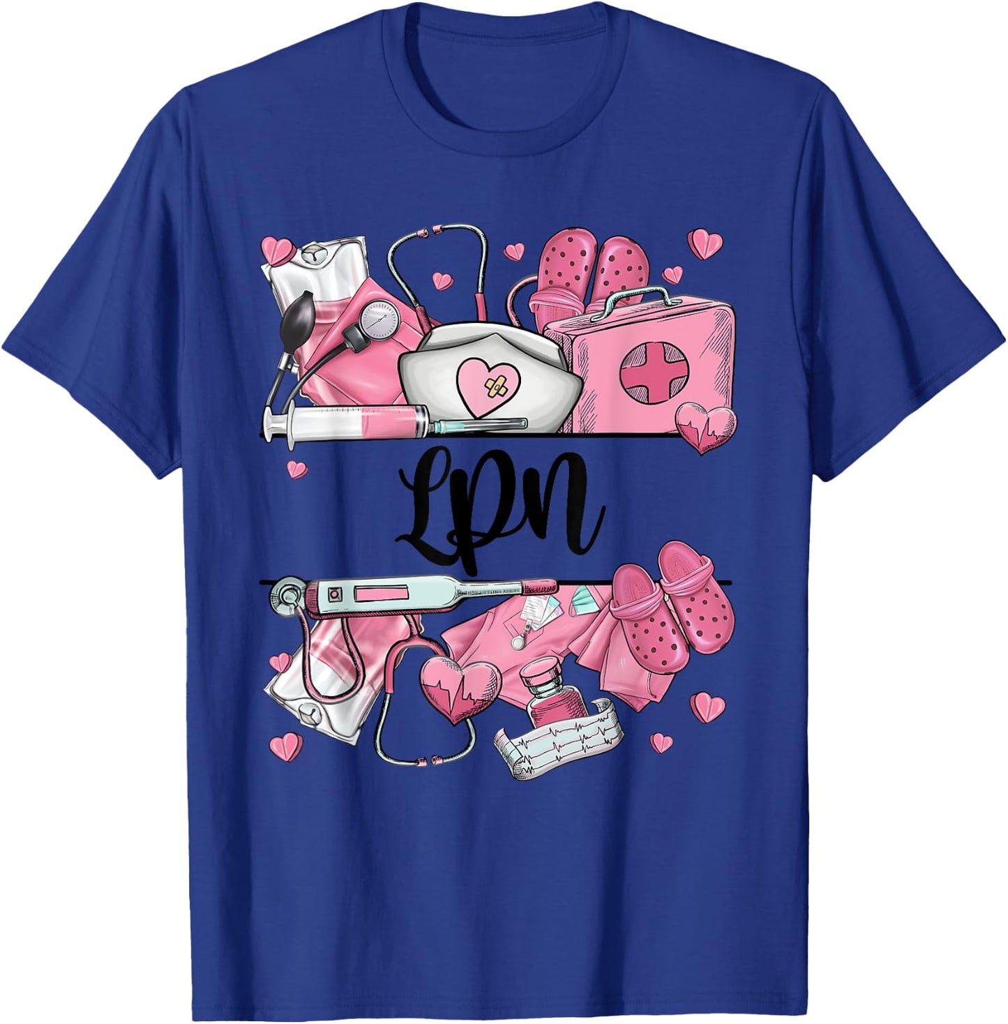 NURSE'S DAY LPN Appreciation NURSE WEEK 2024 T-Shirt - T-Shirt | Royal