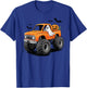 Monster Truck Pumpkin Halloween pumpkin smasher T-Shirt - T-Shirt | Royal