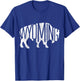 Wyoming Bison American Buffalo National Park Souvenir Gift T-Shirt - T-Shirt | Royal