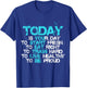 Gym Motivation Workout Quote Motivational Fitness Lover Gift T-Shirt - T-Shirt | Royal