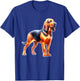 Bloodhound Dog T-Shirt - T-Shirt | Royal