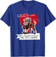 Marvel Deadpool & Wolverine Dogpool This Little Unicorn Logo T-Shirt - T-Shirt | Royal