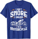 I Don't Snore I Dream I'm A Motorcycle Funny Biker Dad T-Shirt - T-Shirt | Royal