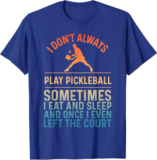 Pickleball Art Women Pickle Ball Pickleball Lover T-Shirt - T-Shirt | Royal