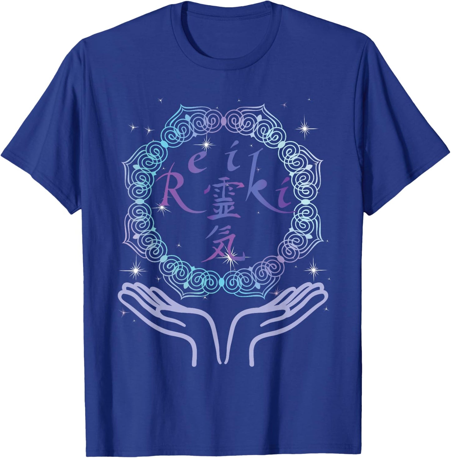 Spiritual Living Energy Healer Reiki T-Shirt - T-Shirt | Royal