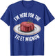 I'm Here For The Fillet Mignon Funny Foodie Meat Lover T-Shirt - T-Shirt | Royal