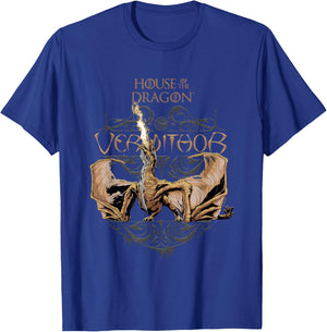 House of the Dragon Iconic Majestic Vermithor Chest Poster T-Shirt - T-Shirt | Royal