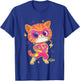 Disney SuperKitties: Su-Purr Charged Ginny Heroic Poster T-Shirt - T-Shirt | Royal