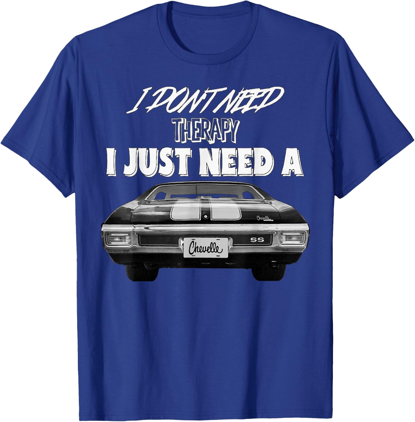 1970 64 65 66 67 68 69 71 72 Chevelle Chevys SS Muscle Car T-Shirt - T-Shirt | Royal