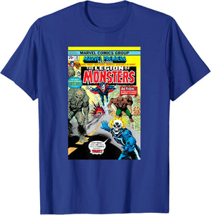 Marvel Legion of Monsters #28 Vintage Comic Cover Halloween T-Shirt - T-Shirt | Royal